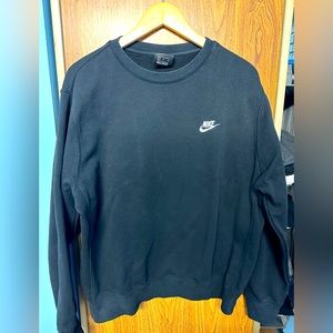 Nike Black Crew Neck Sweater